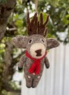 Bambi, julepynta, tova ull thumbnail