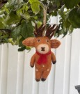 Bambi, julepynta, tova ull thumbnail