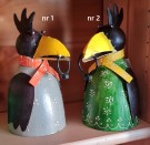 Gjerdepynt, fugl, ramn, metall thumbnail
