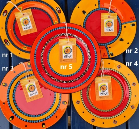 Tallerken, ISUNA frå Sør-Afrika, 1