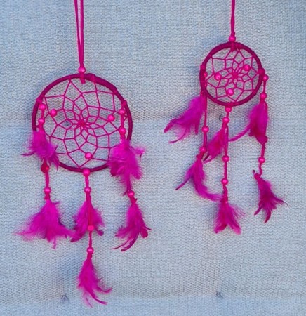 Draumefangar, rosa, 7 cm