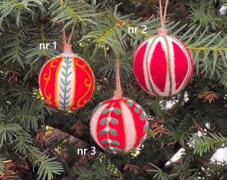 Julekule,  3 ulike
